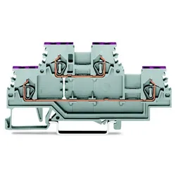 WAGO GmbH &amp; Co. KG Doppelstockklemme 279-508