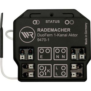 Rademacher Schaltaktor DuoFern 9470-1, Smart Home, 1 Kanal, bis 16 Ampere, Unterputz, Funk