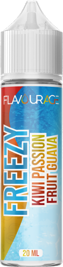 Flavourage Freezy Kiwi Passion Fruit Guava Liquido Shot 20ml Frutta Tropicale Ghiaccio