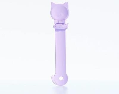 Uplifted Finds PurrSqueeze Mess Free Cat Treat Scoop purple