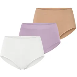 Schiesser Damen Slip Retro - Classic Seamless 3er Pack