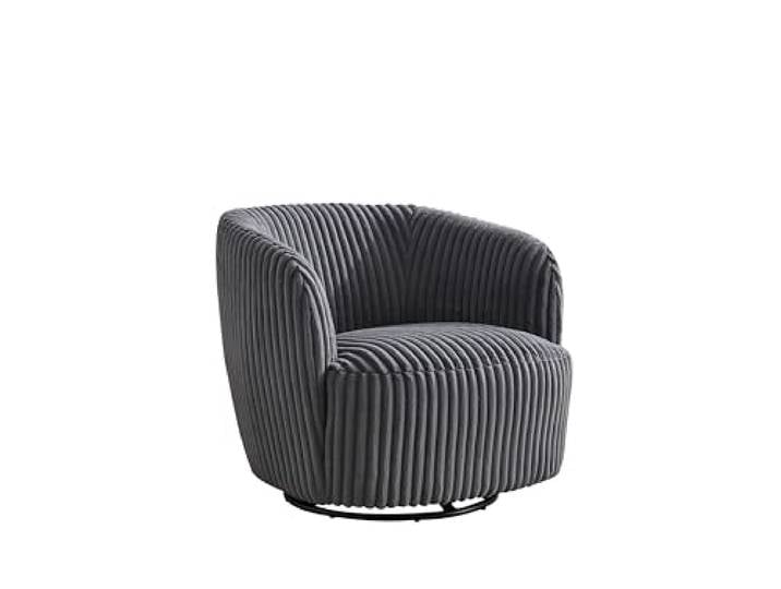 le canapé Loungesessel drehbar Sessel Relaxsessel Drehsessel Alma aus Kord