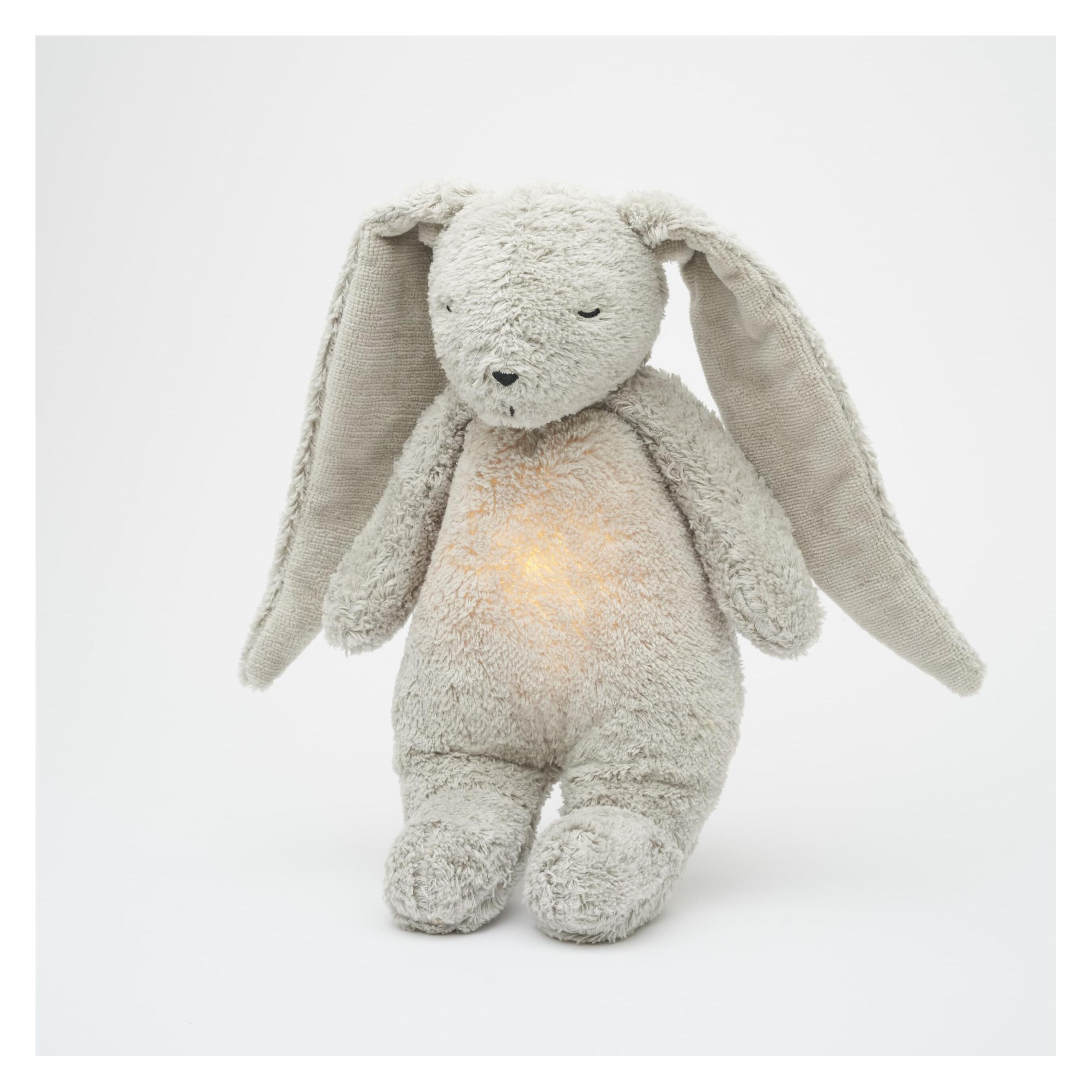 Moonie The organic Humming Bunny with Lamp Gray 2.0 (8652MOO)