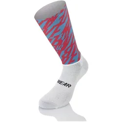 MB Wear, Unisex, Sportsocken, Aero Fast (35 - 45), Rot