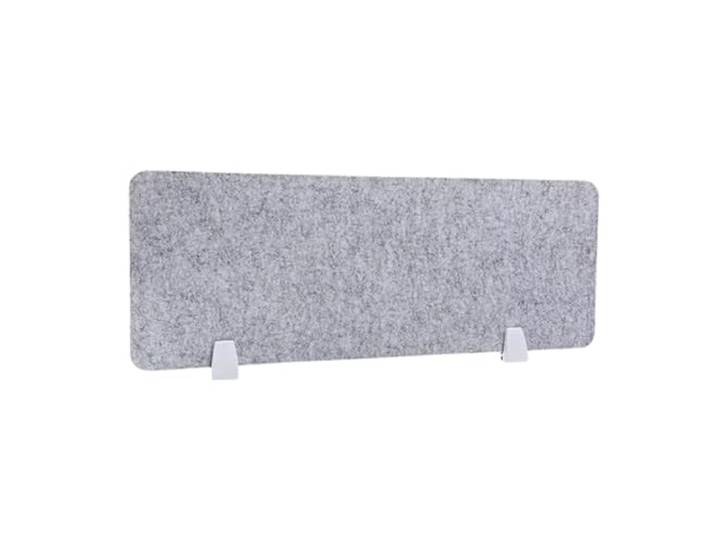 ytuCFGHeo Sichtschutzpaneel, stehende Schallschutzteiler, Raumteiler aus Filz(Light Gray,30 * 100cm Free Punch-Free Fixing Clip)