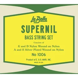 La Bella 1006 Supernil Kontrabass Saiten (4 x, Kontrabass), Saiten