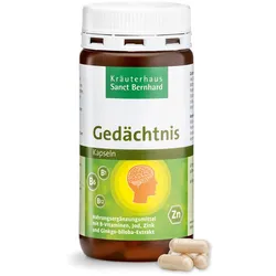 Gedächtnis-Kapseln 180 Kapseln - 71 g
