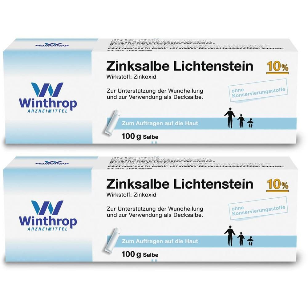 Zinksalbe 2x 2x100 g Salbe