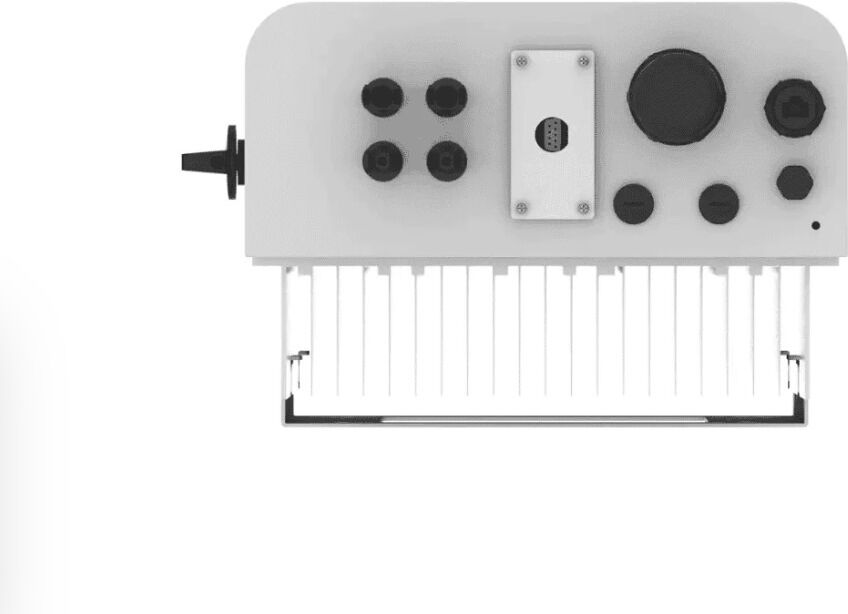 V-Tac Deye Inverter Fotovoltaico Di Stringa Trifase 10kw 2 Mppt Cei 0-21 Ip65 Sun-10k-G06p3-Eu-Bm2-P1