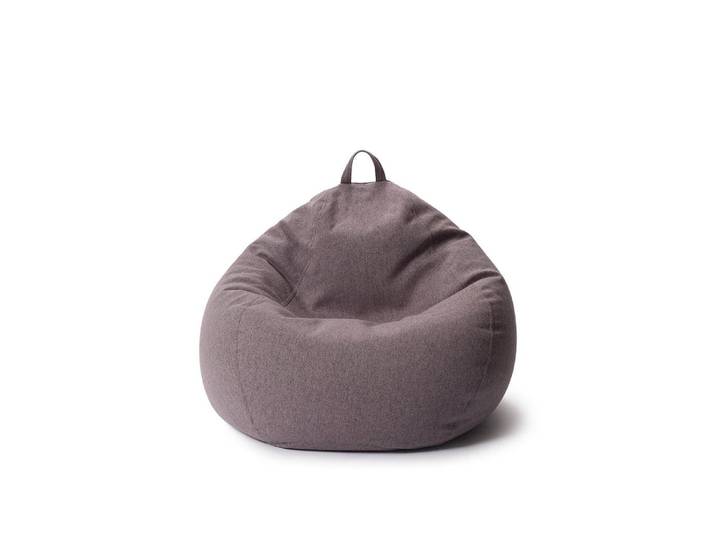 Sitzsack LUMALAND Comfort Line 185 L , grau (dunkelgrau), Sitzsäcke, Sitzsack