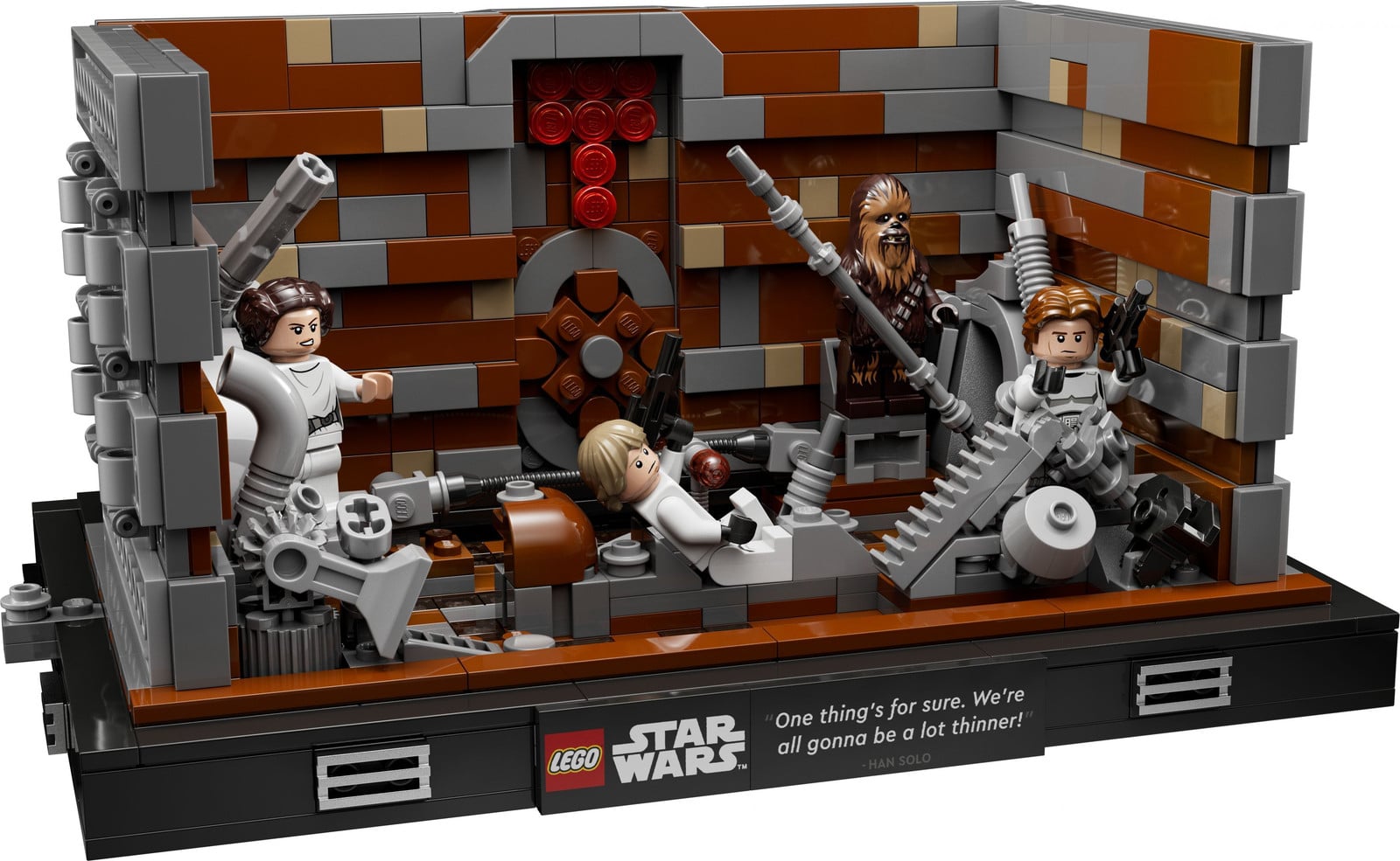 LEGO 75339 Death Star Diorama Vuilnisbak