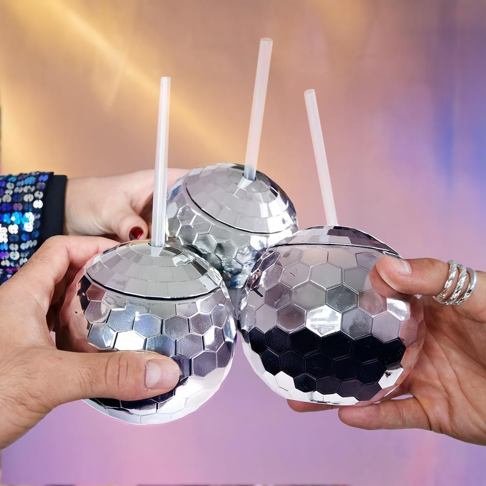 Mikamax - Disco Ball Cups - Set of 3