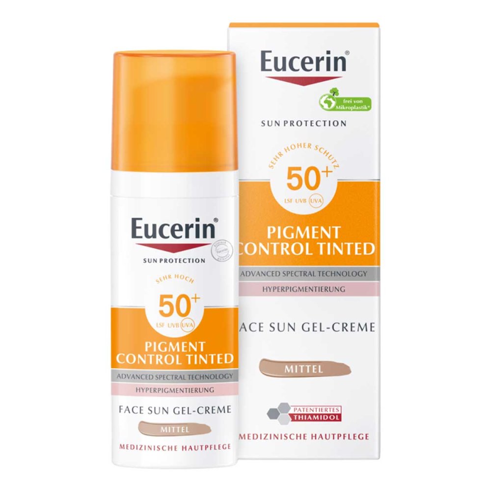 Beiersdorf AG Eucerin Eucerin Sun Fluid Pigment Control LSF 50+ Mittel 17553565