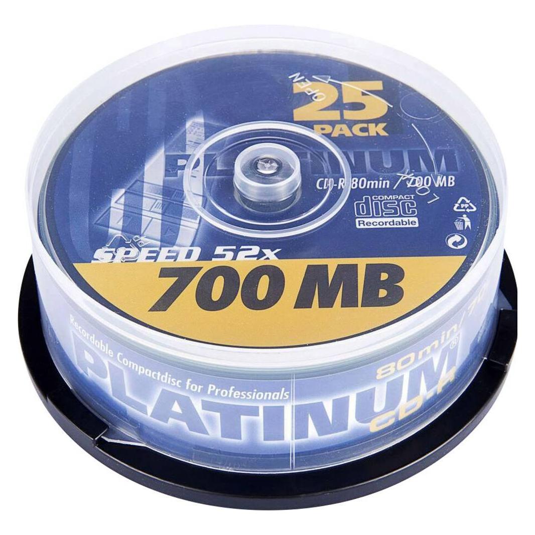 Platinum 102565 CD-R 80 Rohling 700 MB 25 St. Spindel (25x) (102565)