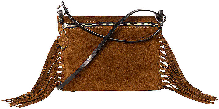 INA KENT Ledertasche - Umhängetasche SUNLIT ED.1 SUEDE braun EG