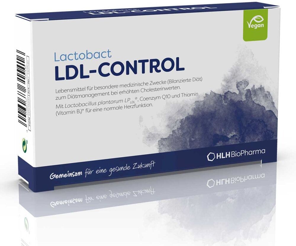 Lactobact LDL-CONTROL – bei erhöhtem Cholesterin & Blutfett Kaps