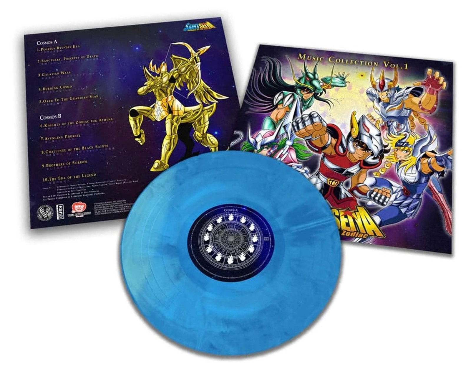 Saint Seiya Muziekcollectie Vinyl, Volume 1 door Plastoy