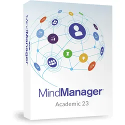 MindManager Academic 23 (inkl. Version 22 fu?r Mac) fu?r Studium