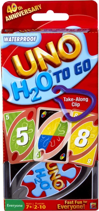 UNO H2O für Reisen und zum Wasser