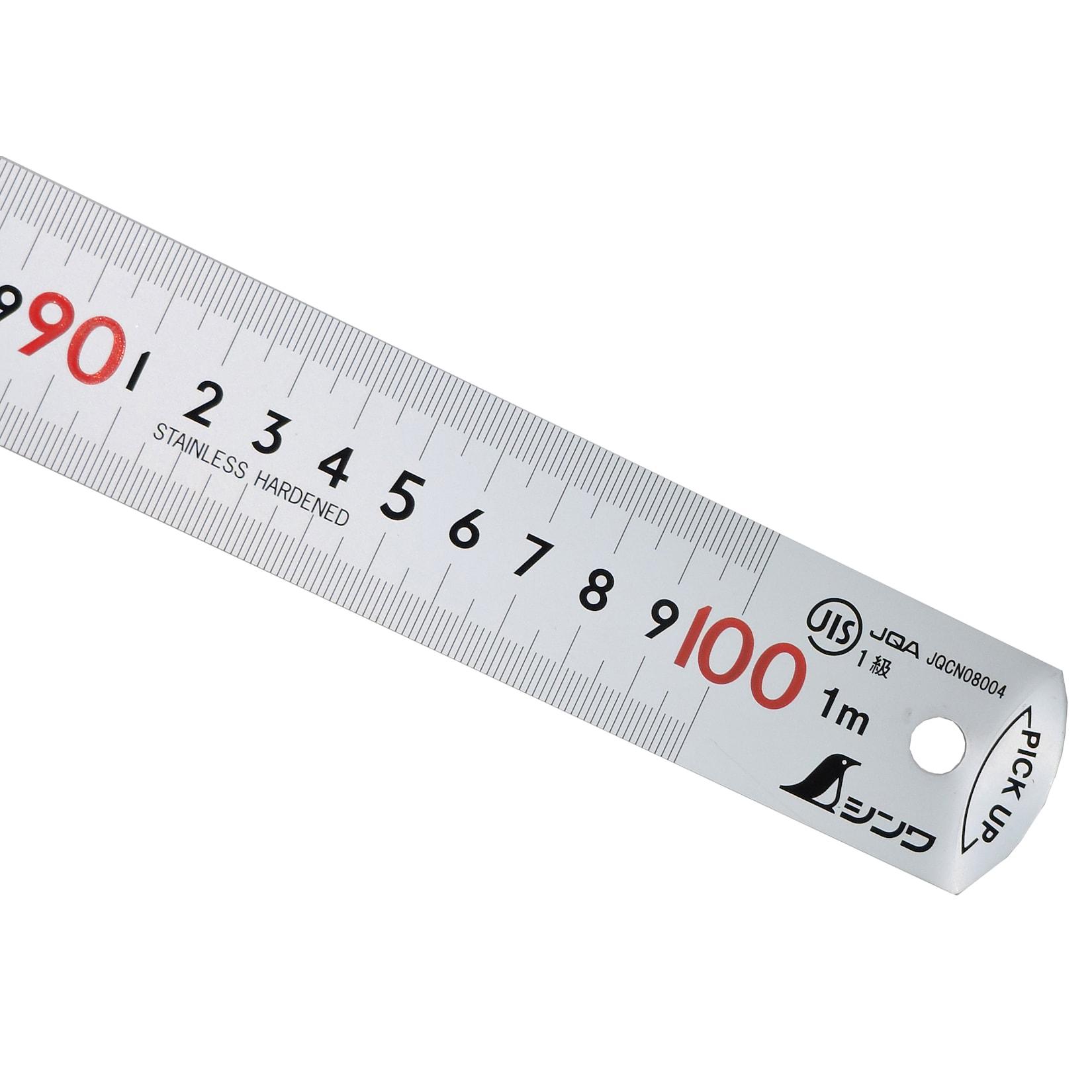 Shinwa 13140 Edelstahllineal 100 cm – Pick-Up