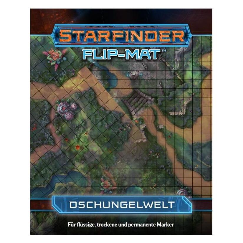 Ulisses Spiele Starfinder - Flip-Mat: Dschungelwelt (DE-Ausgabe) (US56032)