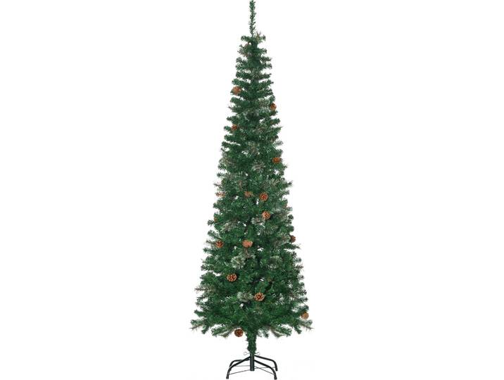 HOMCOM Künstlicher Weihnachtsbaum, 195 cm Christbaum mit 556 Spitzen