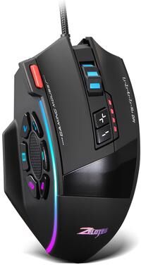 Shopalltechgadgets PrecisionPro Button Programmable Gaming Mouse DPI RGB Wired Gaming Mouse PrecisionPro Button Programmable Gaming Mouse DPI RGB Wired Gaming Mouse