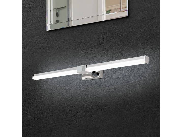 ORION Wandleuchte Argo, chrom / silber, für Badezimmer, Kunststoff, Modern