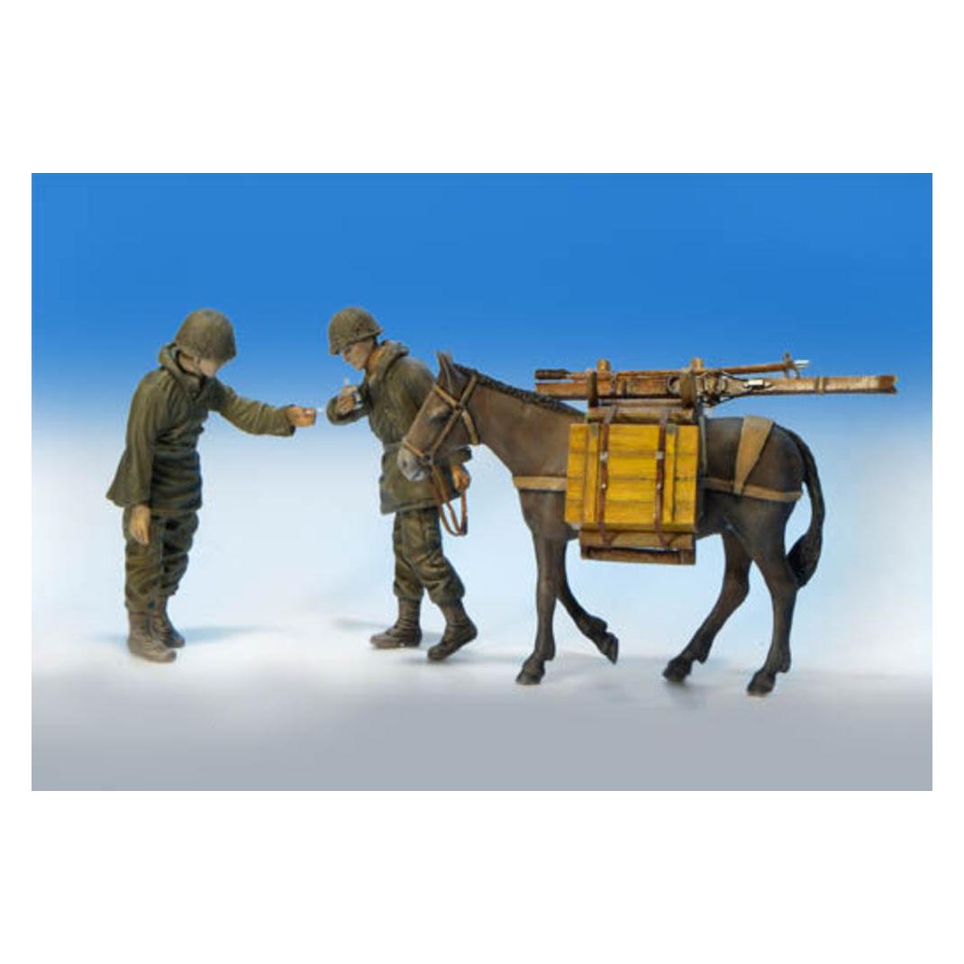 Plus Model U.S. Infantrist mit Maultier (23801338)
