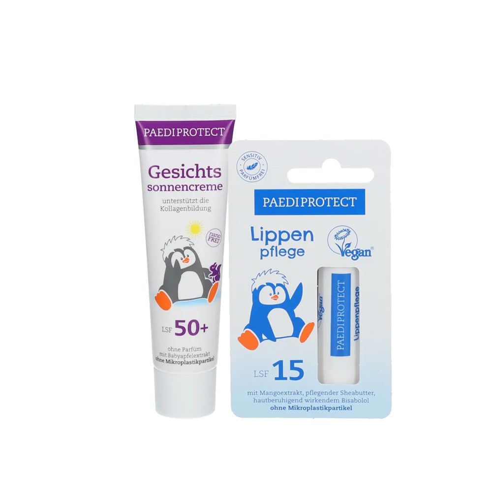 Paediprotect Gesichtssonnencreme + Lippenpflege 1 St Keine Angabe