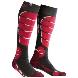 Monnet, Herren, Sportsocken, Ski Medium (35 - 36), Rot