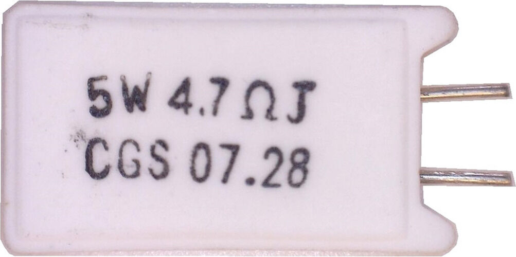 Ersatzteil Widerstand 4,7 Ohm 5w (10mm)