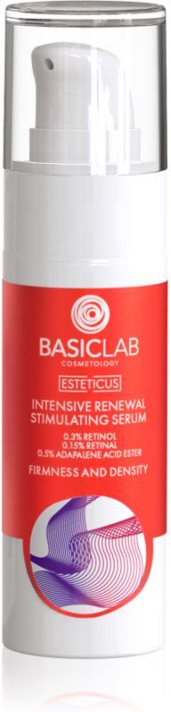 BasicLab Cosmetology Esteticus sérum rénovateur intense pour la nuit 0.3% Retinol, 0.15% Retinal 30 ml