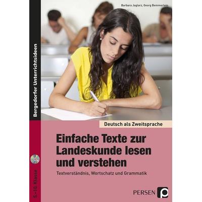 Einfache Texte zur Landeskunde lesen und verstehen, Set von Barbara Jaglarz,Georg Bemmerlein, Persen Verlag in der AAP Lehrerwelt GmbH,