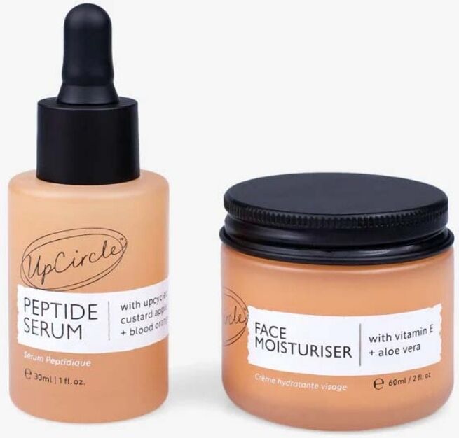 UpCircle Elasticity Boosting Duo: Moisturiser + Peptide Serum Set