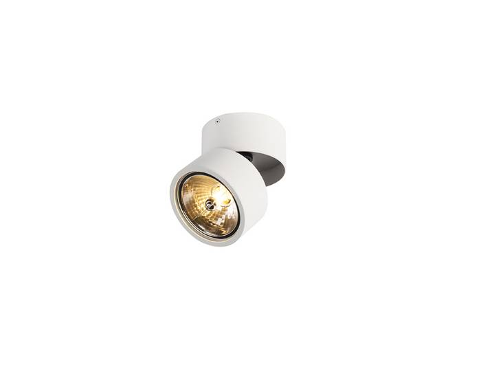 Spot moderne blanc rond orientable - Go Nine