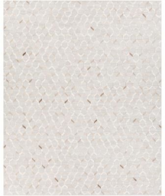 Hand-Crafted Esplanade Viscose & Hair-on-hide Area Rug
