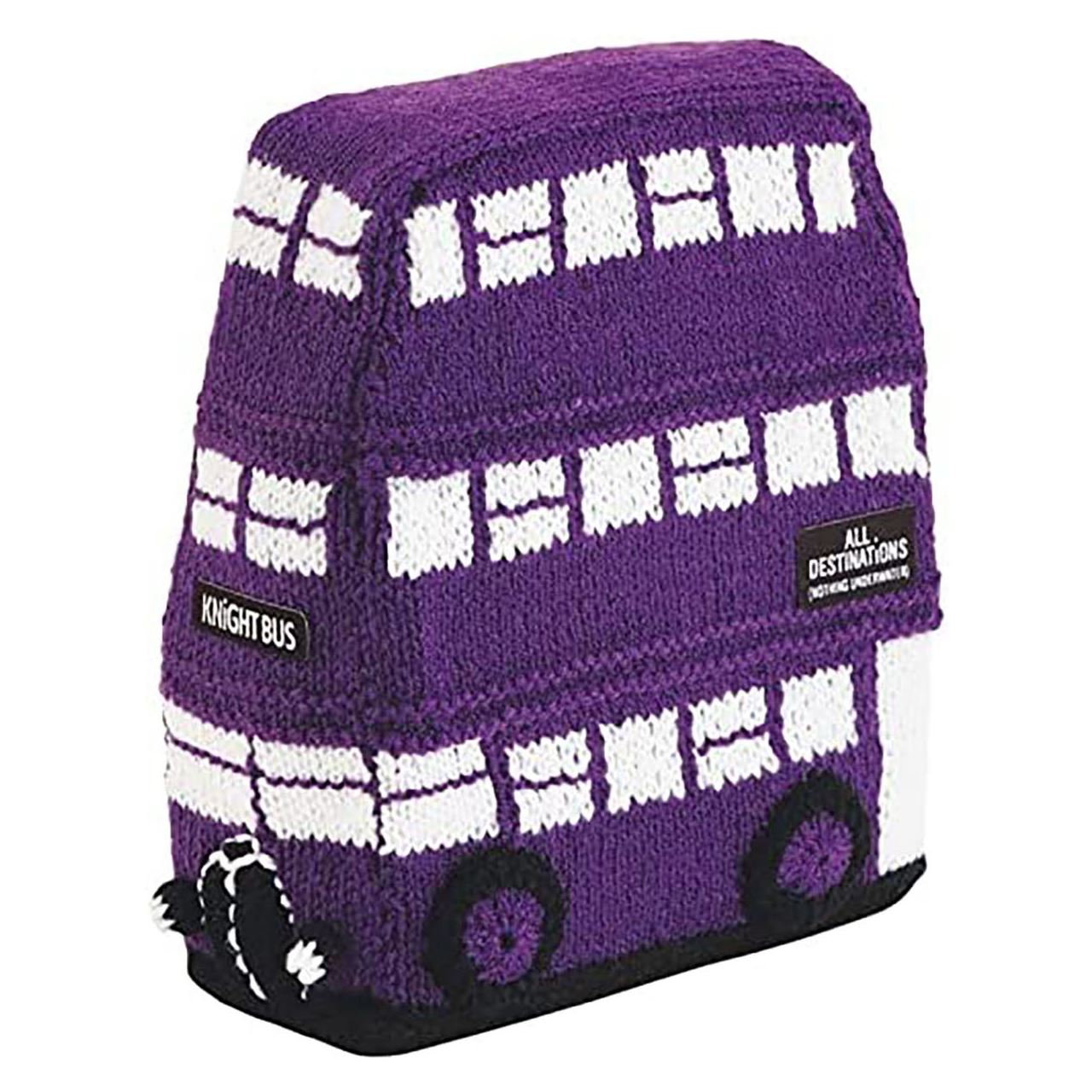 ThumbsUp! Harry Potter Strick-Set Türstopper Bus lila