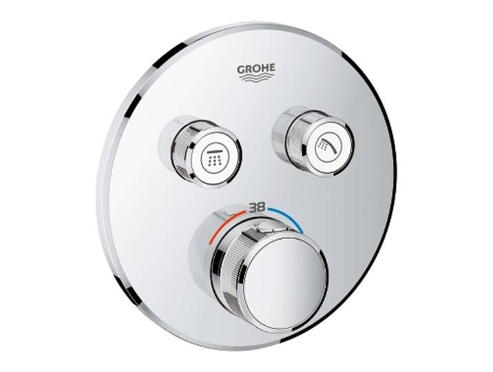 Grohtherm SmartControl Thermostatique pour installation encastrée 2 sorties (29119000)