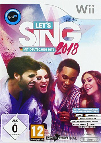 Ravenscourt - Let's Sing 2018 mit Deutschen Hits [Wii + Wii U] - Preis vom 09.10.2026 07:28:09 h