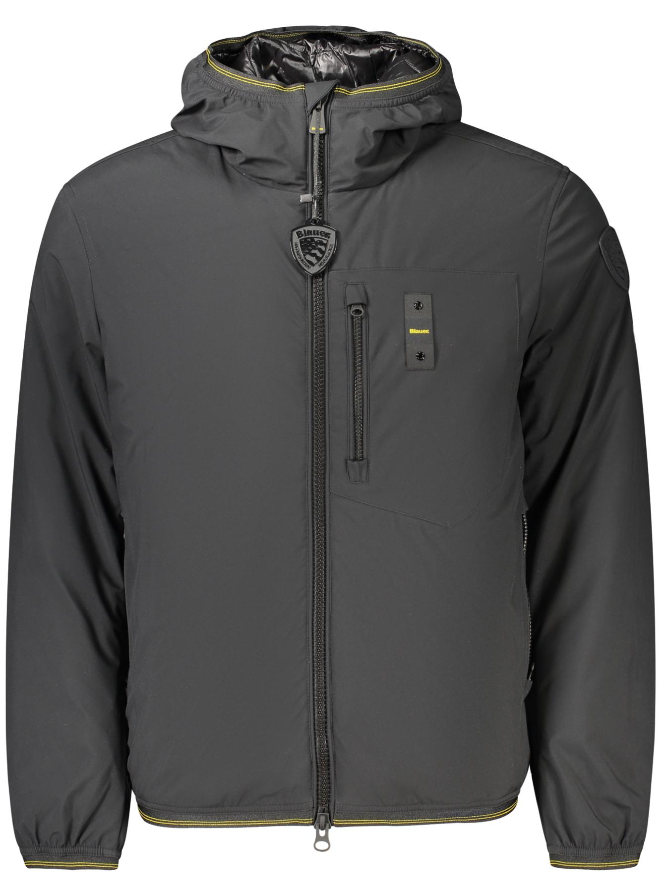 Schwarze Herrenjacke Von Blauer