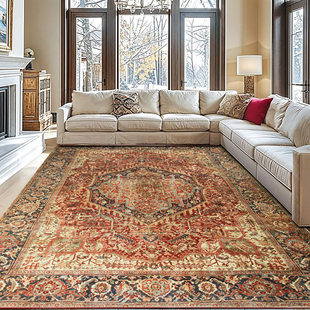 Langley Street Camilla Vintage Look Shag Area Rug MAJESTIC Rectangle 240 x 320cm