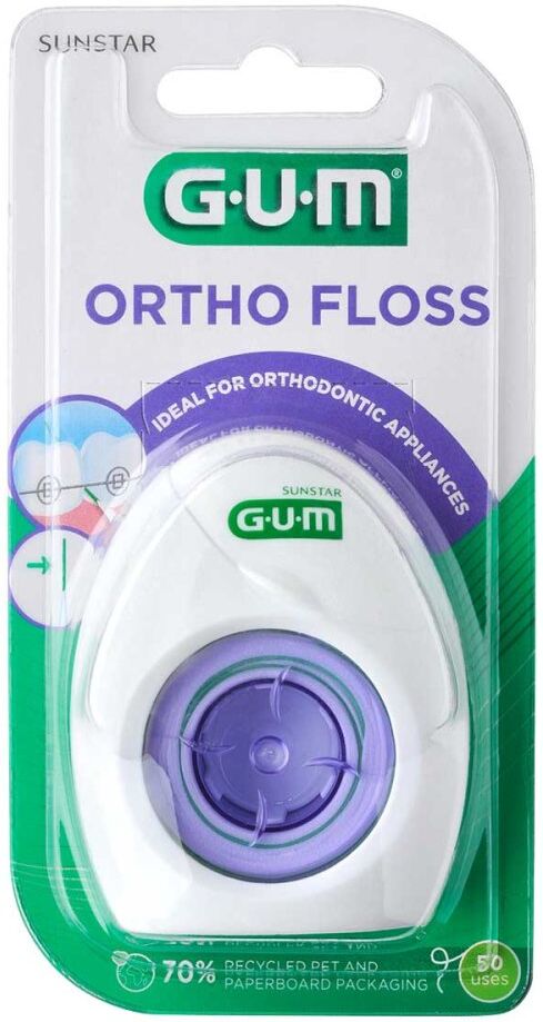 GUM ORTHO FLOSS 1stk