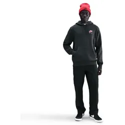 Nike Sportswear Club Hoodie Herren - schwarz/pink - S