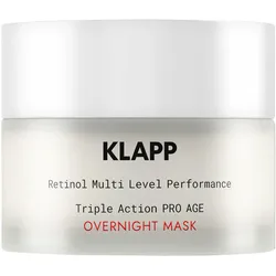 50ml KLAPP Retinol Triple Action PRO AGE Overnight Mask
