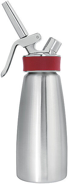 ISI Sahnebereiter Gourmet Whip 0,5 L silber EG