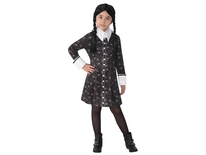Rubies - Wednesday Addams Costume (132 cm)