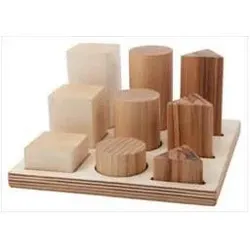 Wooden Story Natural Shape Sorter Board XL (Englisch)