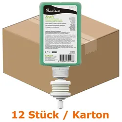 Saraya Alsoft 450 ml für MD-450 und UD-450 auf Kokosölbasis, mild und erfrischend, 12 Stück