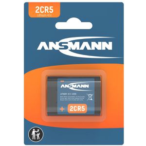 Ansmann Batterien Lithium, 6V, 2CR5 / DL245 / 5032LC, 1 Stück